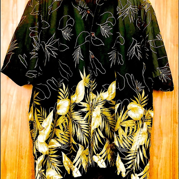 Nautica Men’s L Hawaiian Shirt - Picture 1 of 4